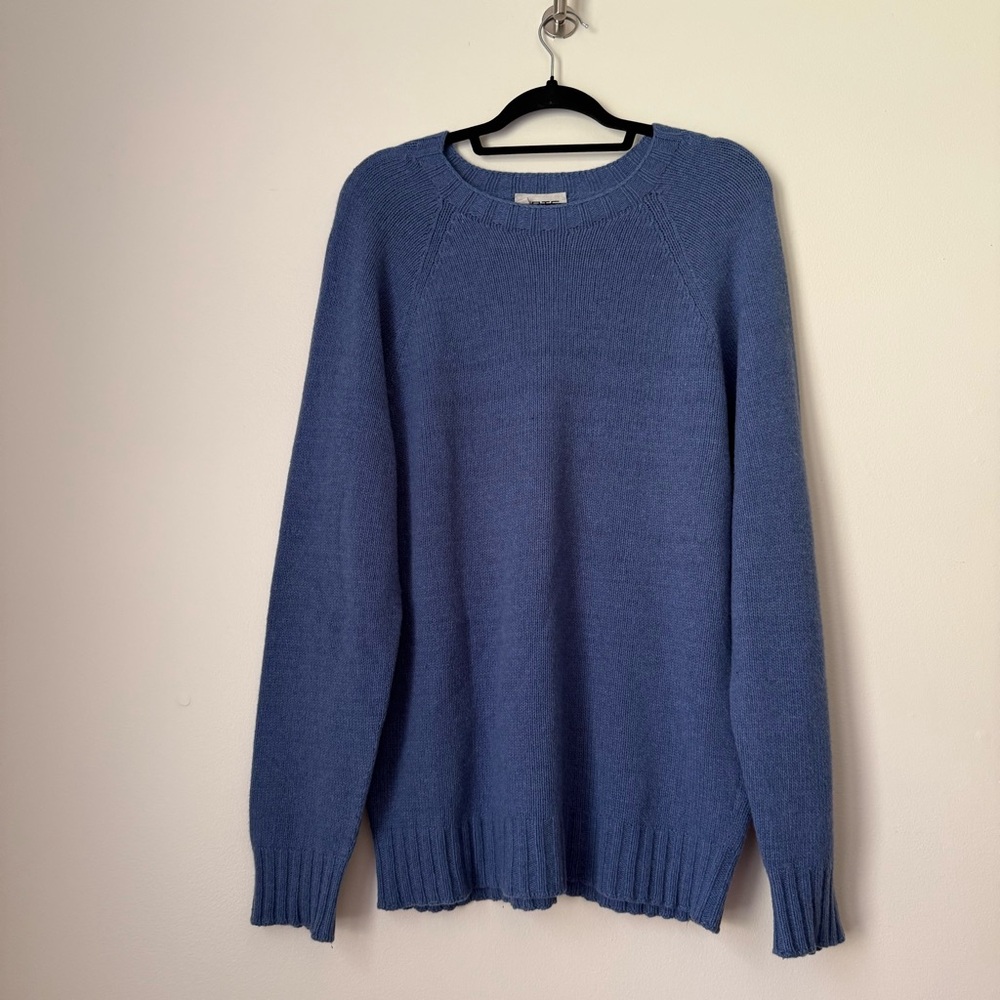 MATE Cashmere Modern Crewneck Sweater Made in Italy, mens size M